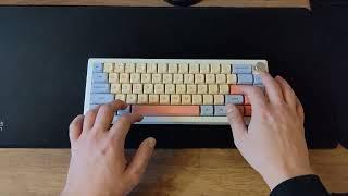 Gateron Smoothie  GMK67  sound test