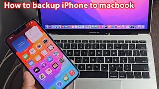 How to backup iphone to mac