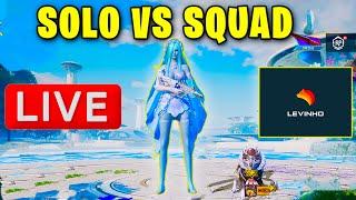  Levinho SOLO VS SQUAD LIVE  8