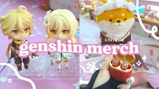 cute genshin merch i didn’t need but definitely wanted  unboxing klee pods plushies + more 