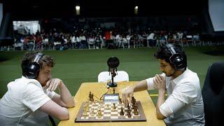 GM Hans Niemann Vs GM Vidit Gujrathi  FIRST GAME  Universal Chess Tour