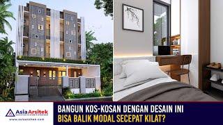 Desain Rumah Kost Minimalis 3 Lantai Mewah Pilihan Terbaik di Jakarta Barat