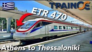 Greeces new high speed train - the NEW life of the ETR 470 Cisalpino