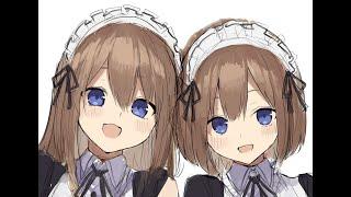 Japanese ASMR EN Subtitle Maid Twins Licks Your Ear