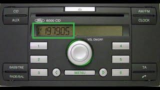 How to get your Ford Focus Radio Code in 1 min