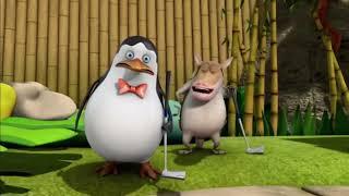 Los Pingüinos de Madagascar La Serie - El Partido de Mini Golf