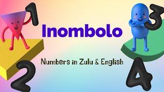 Inombolo - Numbers 0 to 10 in Zulu & English