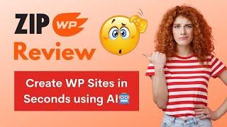 Zipwp Review 2024  Best AI Website Builder for WordPress?