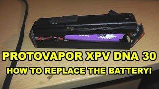 How To Replace the Battery in the Protovapor XPV