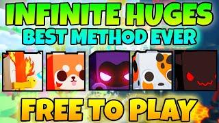 Best New F2P *INFINITE* Huges Method In Pet Simulator 99