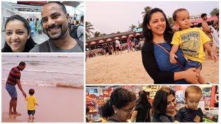 GOA VLOG DAY-1  Family Vacation  BAGA BEACH  MomCom India Vlogs