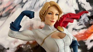 Detailed Review of Powergirl Premium Format by Sideshow Collectibles