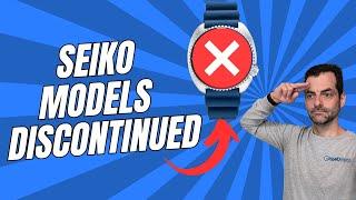 Seiko Turtle Discontinued? Seiko 5KX Discontinued? They killed dozens of models
