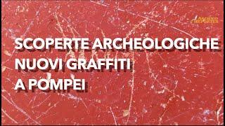 Pompei i graffiti del salone nero tra le scoperte archeologiche della Regio IX
