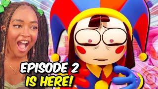 Episode 2 went from Cute and Funny TO REALLY SAD  The Amazing Digital Circus Episode 2 Reaction