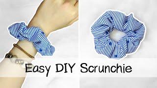 DIY SCRUNCHIE  Quick & Easy Fashion DIY