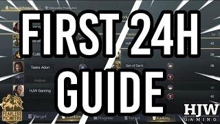 First 24h Best Start Guide 2.0 - LOTR Rise to War 2.0 Guide