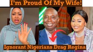 Regina Daniels Replies “Ignorant” Nigerians Husband Speaks About Why He’s Proud Of Her.