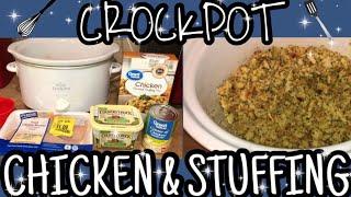 Crockpot Chicken & Stuffing Recipe  Weight Watchers Wednesday