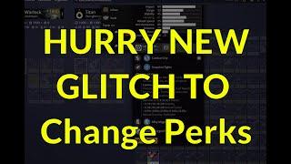 Game Breaking HURRY New Glitch To Change Weapon Perks