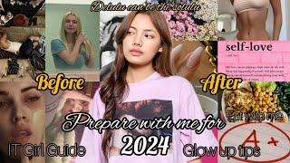 2024 hmaa glow up turin in prepare ang hmiang  Glow up tips & Routine  Prepare with me for 2024