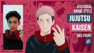 Cara Membuat Fanart Anime Jujutsu Kaisen Style diAndroid  Ibis Paint x