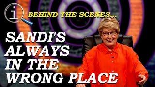 QI Behind The Scenes  Sandis Always In The Wrong Place