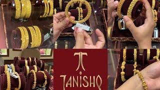 Tanishq gold bangle with price  beautiful gold bangle designs with price  Tanishq bangle