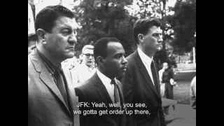 Listening In JFK on Integration in University of Mississippi September 30 1962