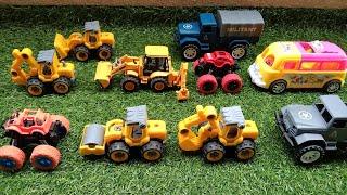 mini jcb rollervan and car video Kiran Toys world