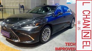 Spec Walkaround Lexus ES 300h Ultra Luxury XZ10 Facelift Improvement 2023 - Indonesia