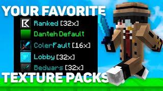 Using YOUR Favorite Texture Packs In Hypixel Bedwars