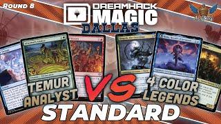 Temur Analyst vs 4 Color Legends  MTG Standard  Dreamhack Dallas Regional Championship  Round 8