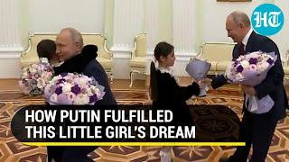 Putin Fulfils Little Girl’s Wish Who Cried for Not Being Able to See Him  Fun Chat Goes Viral