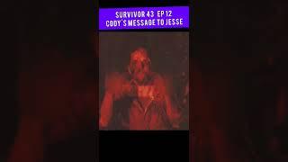 Jesse is a straight gangsta  Survivor 43 episode 12 #Shorts #Comedy #Memes
