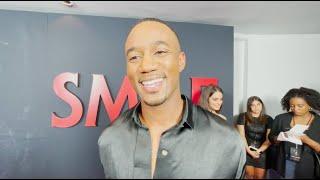 Jessie T. Usher from The Boys shows us hes creepy SMILE Is he related to Usher?