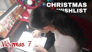 Christmas wishlist  Vlogmas 7