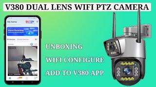 Adding V380 Dual Lens PTZ Camera to Your WiFi Network and V380 Pro App  Part 1