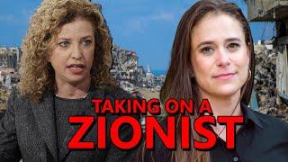 Anti-Zionist Jew TAKES ON Debbie Wasserman Schultz NO MORE MONEY for Israel While U.S. Rots