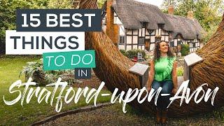 15 Best Things to do in Stratford-upon-Avon Shakespeares Birthplace