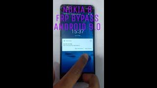 NOKIA 8 TA-1004 Android 9.0 FRP  Bypass FRPGoogle Lock Bypass Android 9 New Method 2020