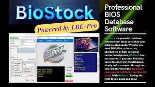 BioStock Software  BIOS files Schematics Boardviews & HD mobo Photos Database powered by LBE-Pro