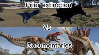 Prior extinction vs Documentaries