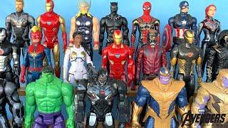 Action Figures Full Collection Avengers End Game Captain America Thor Thanos Hulk Hulk Smash