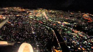 Night Take Off From Tijuana