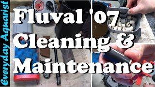 Fluval 07 Filter Cleaning & Maintenance How To  107 207 307 407