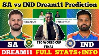 SA vs IND Dream11 PredictionSA vs IND Dream11SA vs IND Dream11 Team