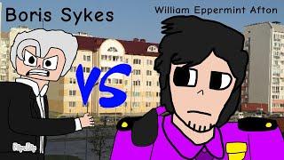 William Eppermint Afton vs Boris Sykes Car chase scene