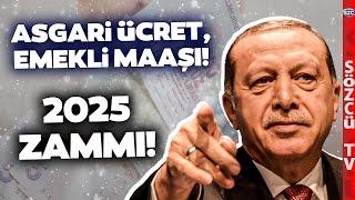 Asgari Ücret ve Emekli Maaşında 2025 Zammı Hesabı Yeni Seviye Ortaya Çıktı En Düşük Aylık