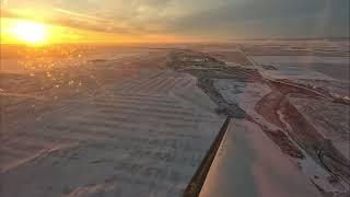 The Piper Meridian - Takeoff from a Snow Covered Runway - to Medicine Hat  with Dick Rochfort